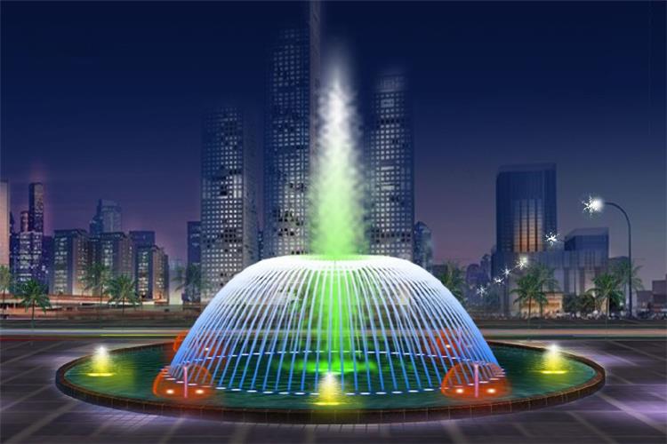 噴泉水景