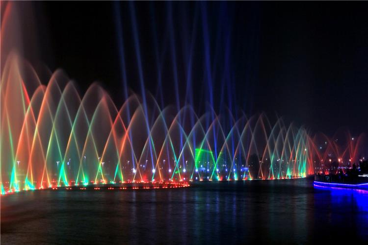 噴泉水景