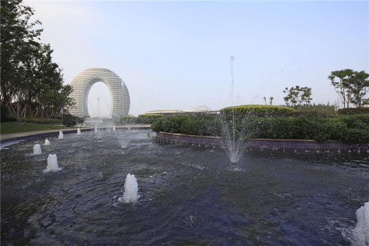 噴泉水景