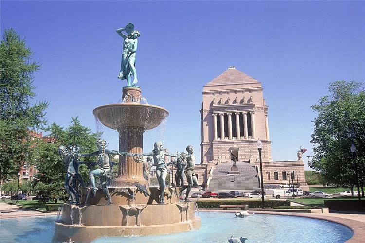 公園噴泉