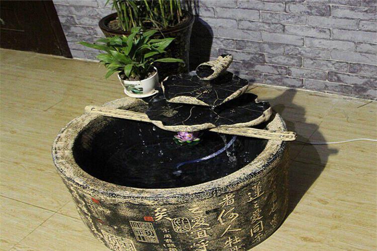 流水噴泉
